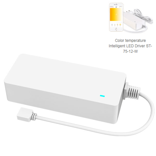 Color temperature Intelligent LED Driver ST-75-12-W2W2